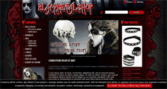 Desktop Screenshot of blackmetalshop.pl