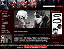 Tablet Screenshot of blackmetalshop.pl